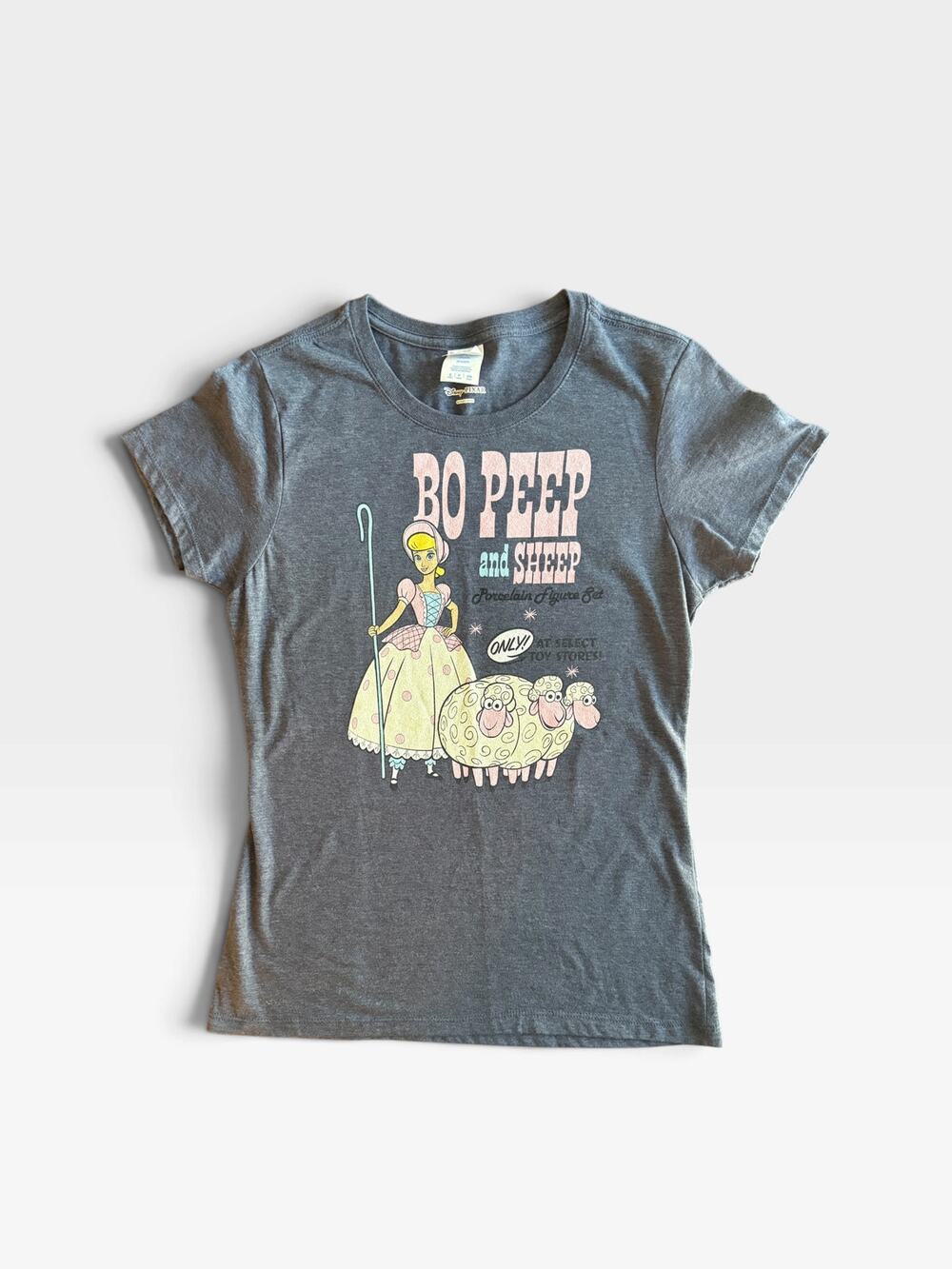 Heathered Navy Toy Story Women’s Fit Little Bo Peep shirt